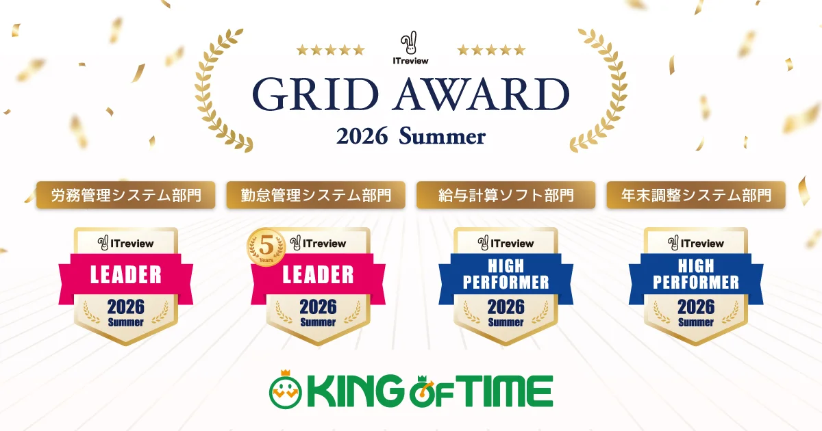 「ITreview Grid Award」にて最高位の「Leader」を29期連続受賞